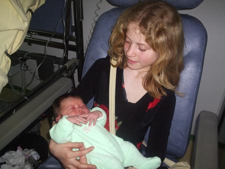 dans les bras de ma tata christina